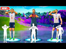 Anyone have good guesses based on past similar skins? Bolos New Fortnite Harry Kane Skin Doing All Built In Emotes