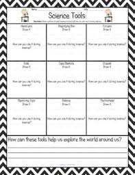 This Worksheet Has Students Draw A Picture Of The Science Tools Learned And Tell Science Tools Science Worksheets Free