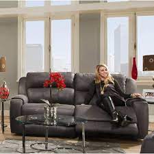 Southern Motion Dazzle Reclining Loveseat With Power Headrest Body Southern Motion Love Seat Pillow Top