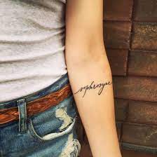 What i learned from living with my boyfriend for six months; Sophrosyne Tattoo Calligraphy By Neithersnow Ink By Saint Sabrina S In Uptown Instagram Natalierethlake Tattoos Small Tattoos Tattoo Styles