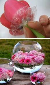Pin By Zerrin Akkurt On Casamento Floating Flowers Flower Arrangements Diy Party Decorations