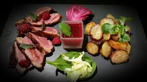 Magret De Canard Sauce Framboise Cyrille La Cuisine Magret De Canard Recette De Plat Recette Magret De Canard