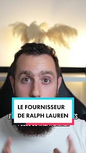 Le fournisseur des polos RALPH LAUREN #ralphlauren #fournisseur  #poloralphlauren #lancersamarque #businessenligne