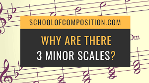 Why Are There 3 Minor Scales School Of Composition