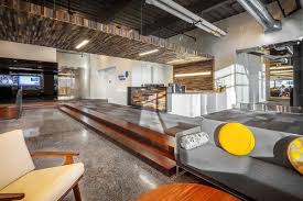 A 1940 S Manufacturing Plant Turned Into New Offices Corporate Interiors Lobby Design Retail Design