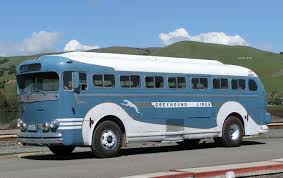 Image result for Silver 1990 Greyhound Bus