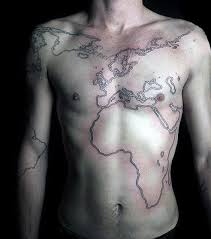 Check spelling or type a new query. 50 World Map Tattoo Designs For Men Adventure The Globe