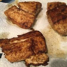 An exotic fish with a sweet, firm, white, textured flesh. Pan Fried Blackened Red Snapper Recipe Allrecipes