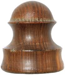 San Francisco Wooden Trolley Insulator Color Brown Description Round Dome Lignum Vitae Wood A Flake On The Sk Insulation Insulator Lights Glass Insulators