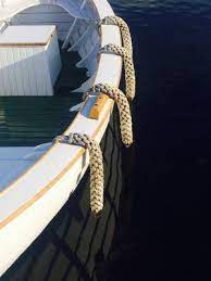 The Length Of Each Fender Is Matched To It Position On The Boat So That They All Come About 3 From The Water No Matter How Much Boat Building Small Boats