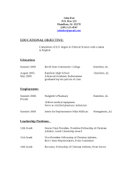 Resume Objective Example Edit Fill Sign Online Handypdf