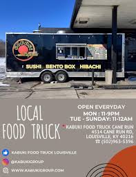 Kabuki Food Truck Cane Run Louisville — Japanese restaurant food truck in Louisville, Kentucky