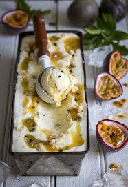 The Kate Tin Easy Passion Fruit Cheesecake Ice Cream No Churn Passion Fruit Recipes Fruit Cheesecake Passionfruit Cheesecake Fruit Dessert Recipes