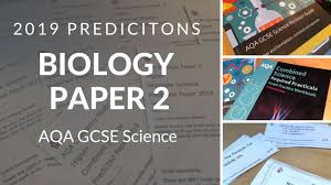 Aqa 2019 Predictions Biology Paper 2 Youtube