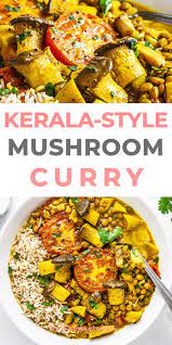 Kerala Style Mushroom Curry Recipe Recipe Curry Recipes Tasty Vegetarian Recipes Main Dish Recipes