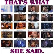 In space, no one can hear you scream. I Cannot Stop Laughing Doctor Who Doctor That S What She Said