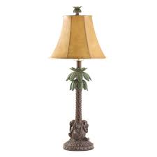 Tropical Monkey Bahama Palm Tree Table Lamp Tropical Table Lamps Lamp Tree Lamp