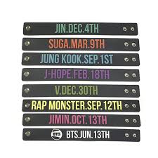 Youpop Kpop Bts Bangtan Boys Album Birthday Bracelets Sport Silicone Wristband Bangles Fashion Accessories For Men Wo Bts Birthdays Bts Bangtan Boy Bts Members
