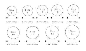 Place a ring that you already own (or have borrowed, if this is a surprise engagement or a gift) over the circles to the right. Mens Ring Size Chart For Ensuring His Ring Size