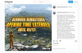 Free fire is a mobile game where players enter a battlefield where there is only one. Free Fire Bermuda Remastered Map To Be Removed Temporarily