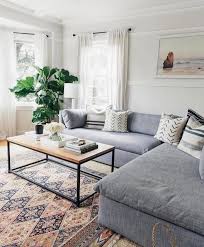 Light gray couch with chaise. Shelter 2 Piece Terminal Chaise Sectional In 2021 Small Living Room Decor Grey Couch Living Room Living Room White