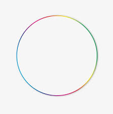 Colorful Gradient Circle Circle Album Design Color