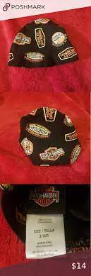 Harley Davidson Infant Cap 3 6 Months Baby Cap Harley Davidson Accessories Harley Davidson