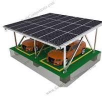 BIPV solar waterproof aluminum carport