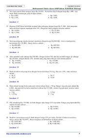 40 soal matematika kelas 7 semester 2 dan jawabannya. Soal Dan Kunci Jawaban Uas Matematika Smp Semester 2 Kelas 7 Tahun 20