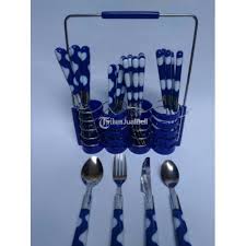 Belanja online sendok garpu bima di toko online duniamasak.com dapatkan penawaran terbaik. Sendok Polkadot Set Murah Dengan Keranjang Isi 24 Pcs Stainless Steel Asli Di Jakarta Tribunjualbeli Com