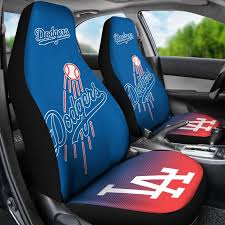 New Fashion Fantastic Los Angeles Dodgers Car Seat Covers Vota Color Los Angeles Dodgers Dodgers Dodgers Car