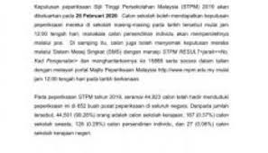 Sijil tinggi persekolahan malaysia (stpm). Semak Keputusan Stpm 2018 Penggal 1 2 3 Secara Online Sms Zikri Husaini