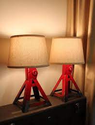 Jack Stand Lamp Etsy Lamp Automotive Decor Car Part Furniture
