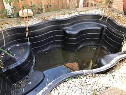 Blue damsel preformed pond in a box. Pin Na Doske Ideas