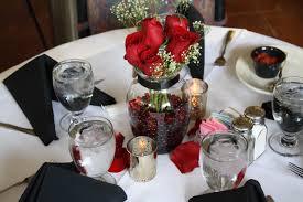 Table Decoration Ideas For 40th Wedding Anniversary Ceremony 40th Wedding Anniversary 40th Anniversary Party 40th Anniversary Decorations
