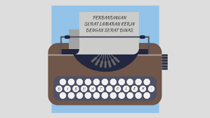 Perbandingan Surat Lamaran Kerja Dengan Surat Dinas By Fellicia Henamona