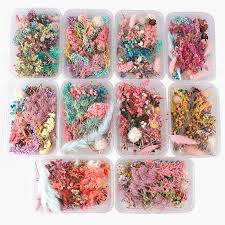 Use a toothpick to lightly push down the dried flowers. Dried Flowers Natural Floral Art Craft Scrapbooking Resin Jewelry Making Mold Artificial Dried Flowers Aliexpress