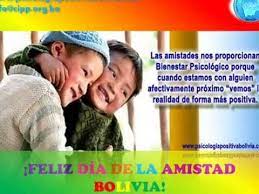 Publicado el 23/07/2021 por espacioteca deja un comentario ¡haz clic para votar esta entrada! Dia De La Amistad Cipp Bolivia Youtube