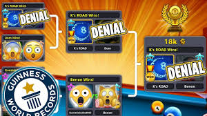 Contact 8 ball pool on messenger. I Won A Tournament Doing Only Denials World Record 8 Ball Pool Gamingwithk Youtube