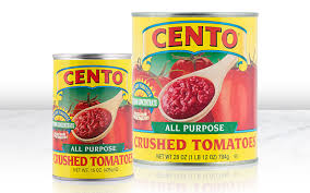1 can cento all purpose crushed tomatoes (28 oz); Canned Tomato Guide