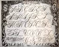 Then this text will get automatically to texts with different fonts. Gangster Script Tattoo Fonts Novocom Top