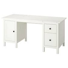 hemnes desk white stain 61x25 5 8 ikea in 2021 white desks ikea hemnes desk hemnes