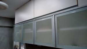 Glass Profile Kitchen Overhead Shutter Kitchen Interior Wall Cabinet New Homes