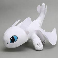Dreamworks Dragons Lightfury Light Fury 24 Inch Deluxe Plush Dragon 60cm Toy Better
