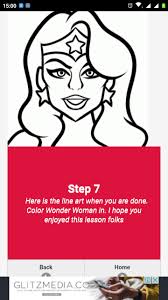 You now have a finished inked drawing of wonder woman! How To Draw Wonder Woman Easy For Android Apk Download