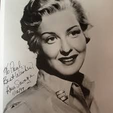 Ann Savage SIGNED 1997 Photo 40s B Movie Actress Detour Film Noir The Spider