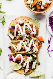 Sugared or flavored yogurt will be no bueno here. Authentic Baja Fish Tacos Salt Baker