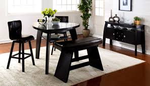 Triangle Glass Pub Table Furniture