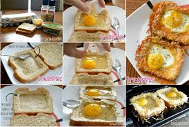 Roti tawar smoked beef keju by @isnasutanto/ assalamu'alaikum ide sarapan krucil. Resep Menu Sarapan Cheesy Baked Egg Toast Merahputih