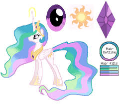 This page is about my little pony coloring pages princess celestia. Princess Celestia Friendship Is Magic Color Guide Mlp Vector Club